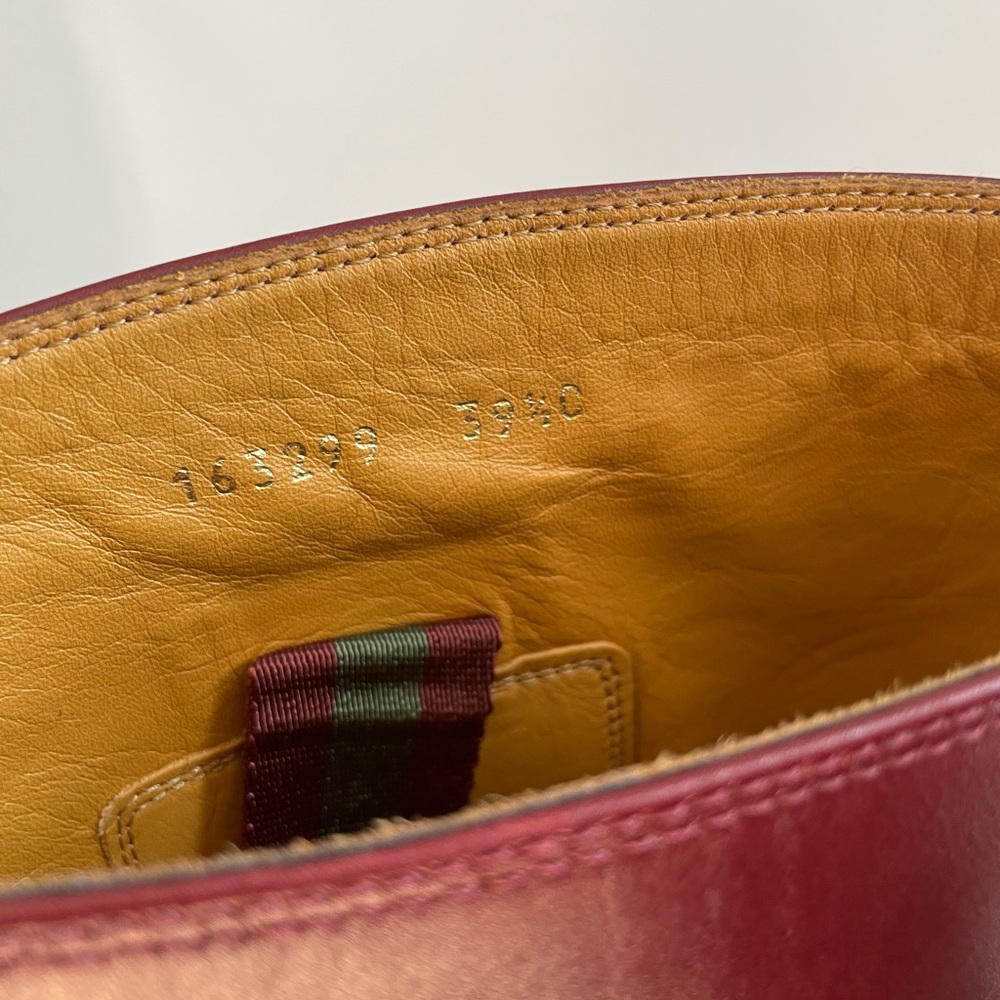 Gucci 85 anniversary Guccissima brown leather boot - Picture 4 of 7